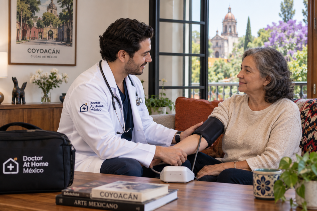 Home Doctor Visit in Coyoacán, Mexico City